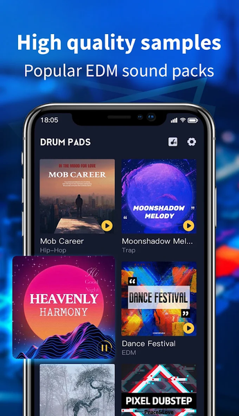 Beat Maker - Drum Pad - عکس برنامه موبایلی اندروید