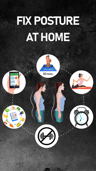 Back Posture Correction Yoga - Image screenshot of android app
