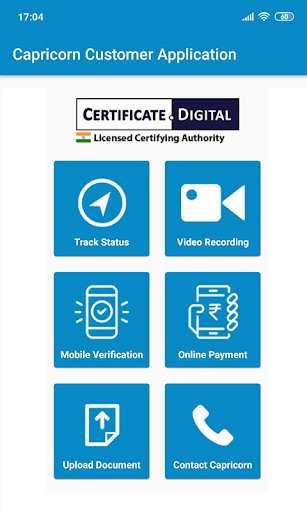 Capricorn Customer Application - عکس برنامه موبایلی اندروید