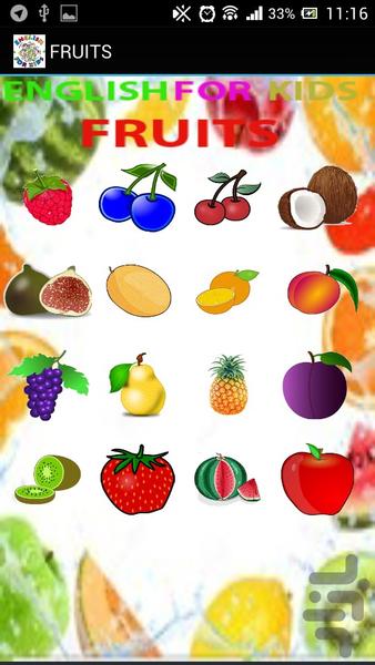 English for kids - Image screenshot of android app