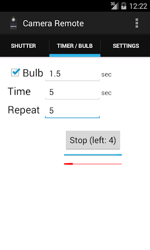 Camera Remote Control (DSLR) - Image screenshot of android app