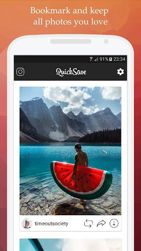 QuickSave for Instagram - Image screenshot of android app