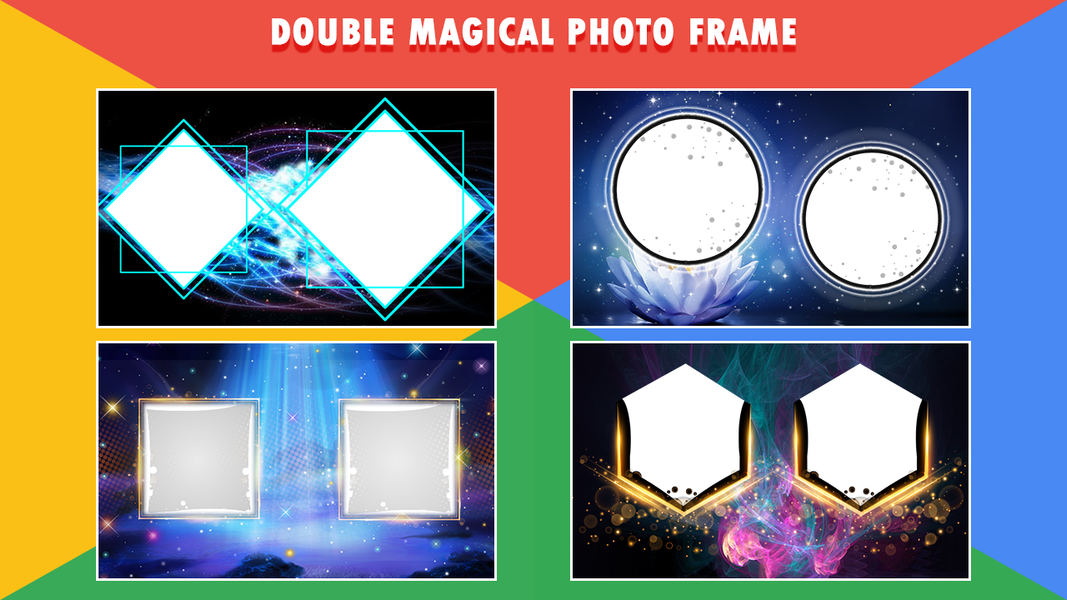 Magical Dual Photo Frame - Image screenshot of android app