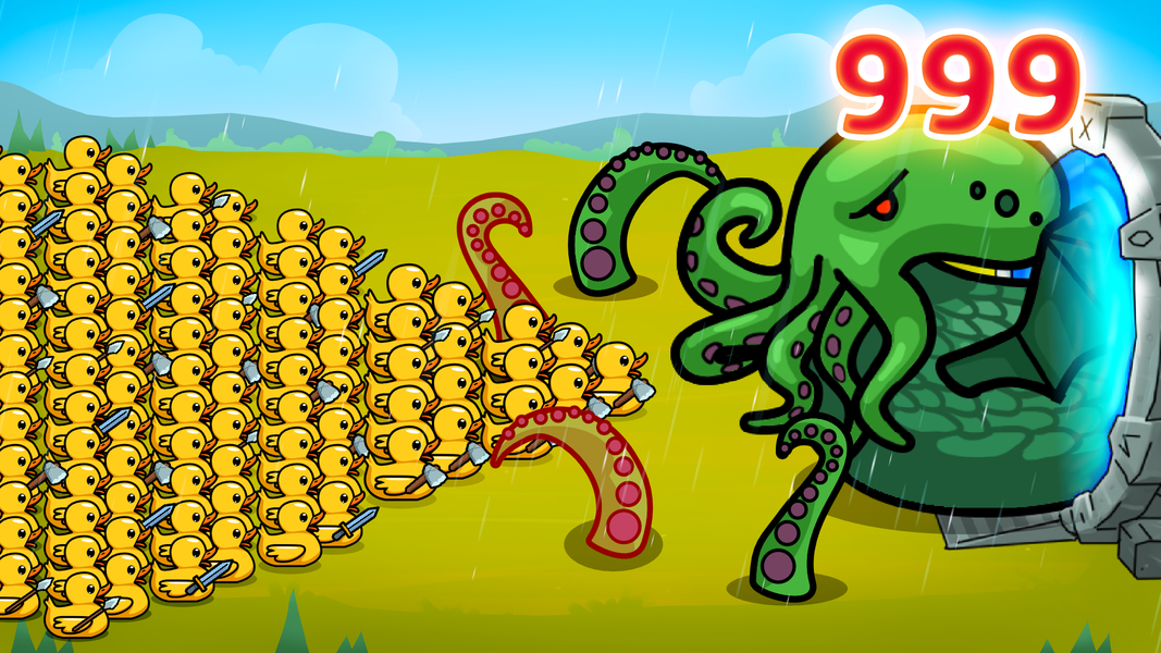 Duck Warriors: Merge War Games - عکس بازی موبایلی اندروید