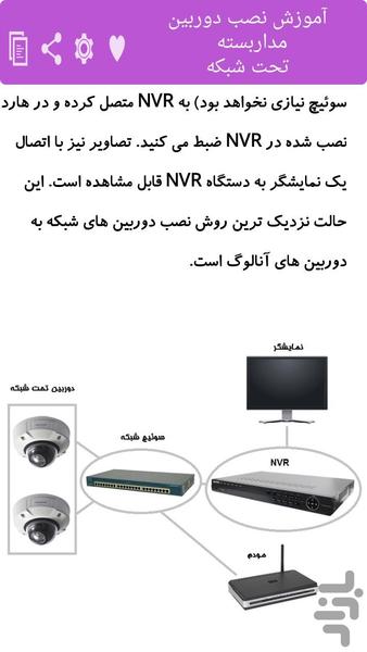 نصب دوربین مدار بسته - Image screenshot of android app