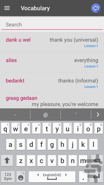Dutch On Trip - Image screenshot of android app