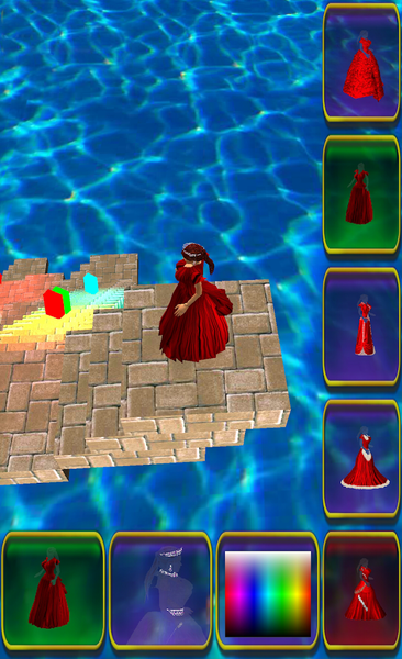 Cinderella 3D. Road to Castle. - Gameplay image of android game