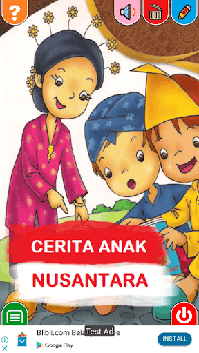 Cerita Anak Nusantara - Image screenshot of android app