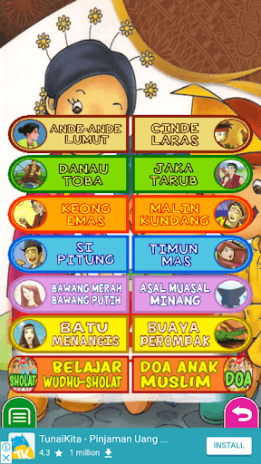 Cerita Anak Nusantara - Image screenshot of android app