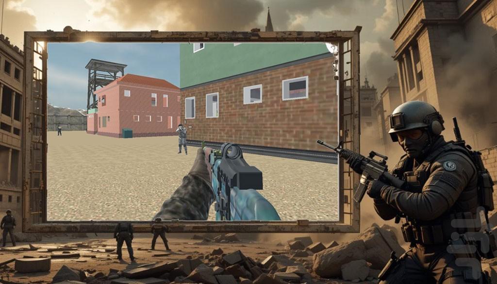 بازی تیراندازی | کانتر استریک - عکس بازی موبایلی اندروید