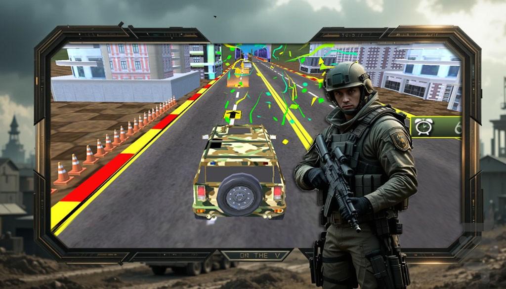 کامیون بازی | حمل ماشین سنگین - Gameplay image of android game