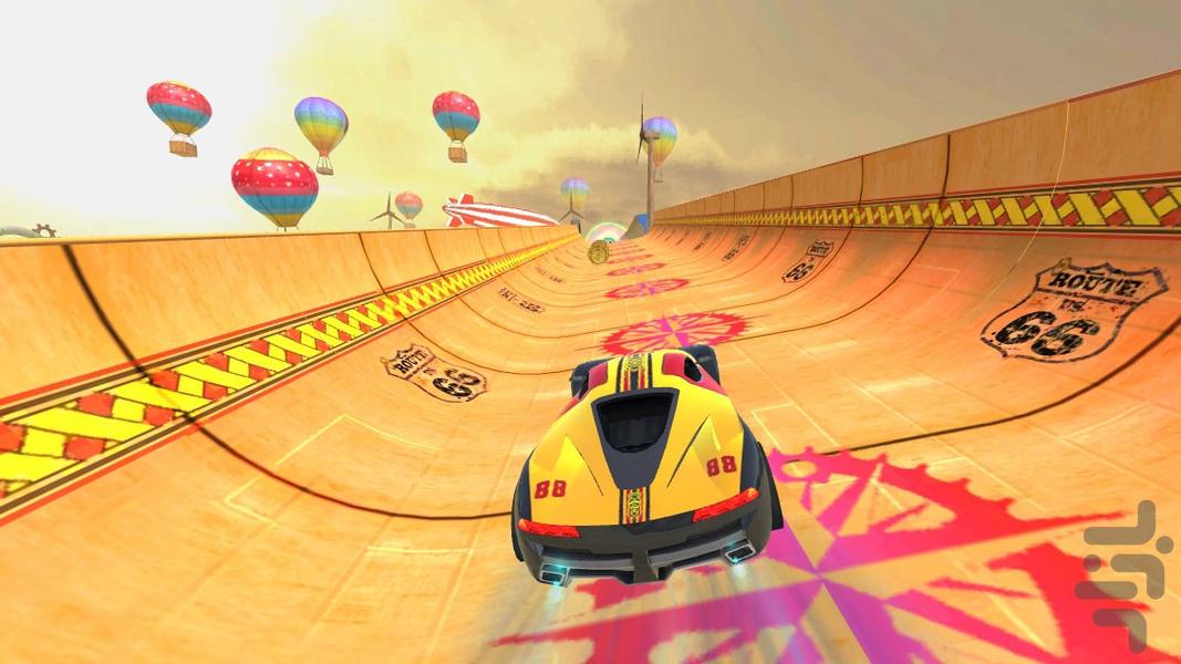 بازی ماشین خارجی - Gameplay image of android game