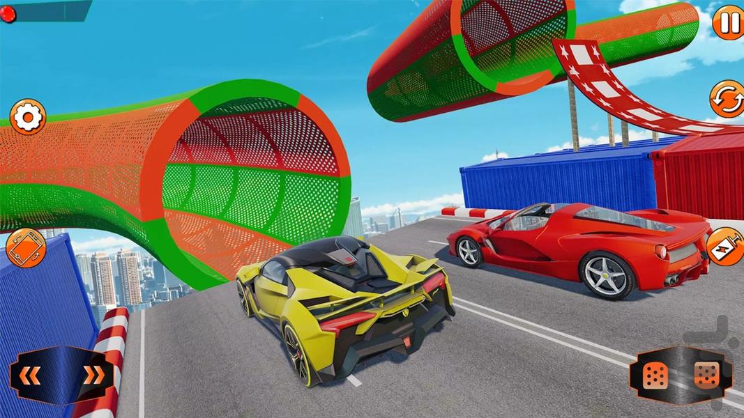 بازی ماشین خارجی - Gameplay image of android game