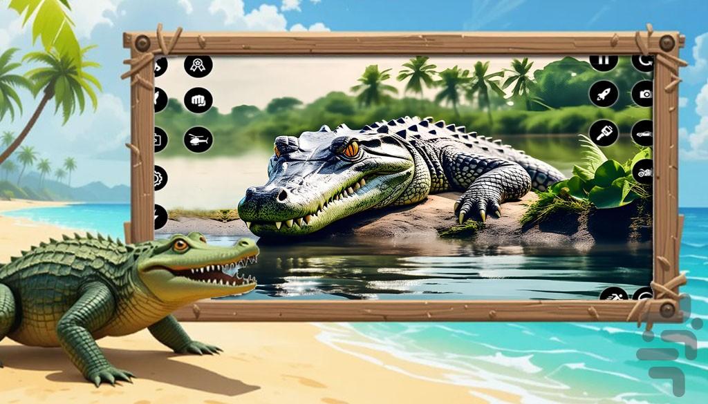 بازی اکشن | تمساح آدم خوار - Gameplay image of android game