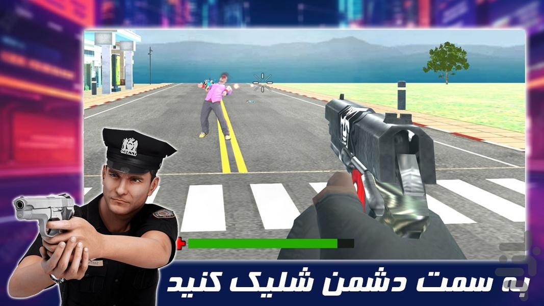 بازی دزد و پلیس | ماشین سواری - Gameplay image of android game