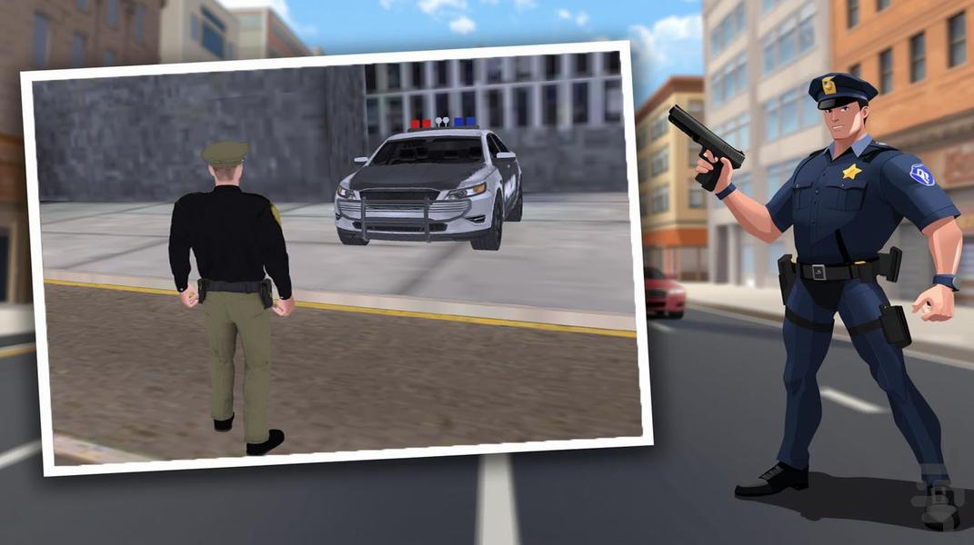 بازی دزد و پلیس | ماشین سواری - عکس بازی موبایلی اندروید