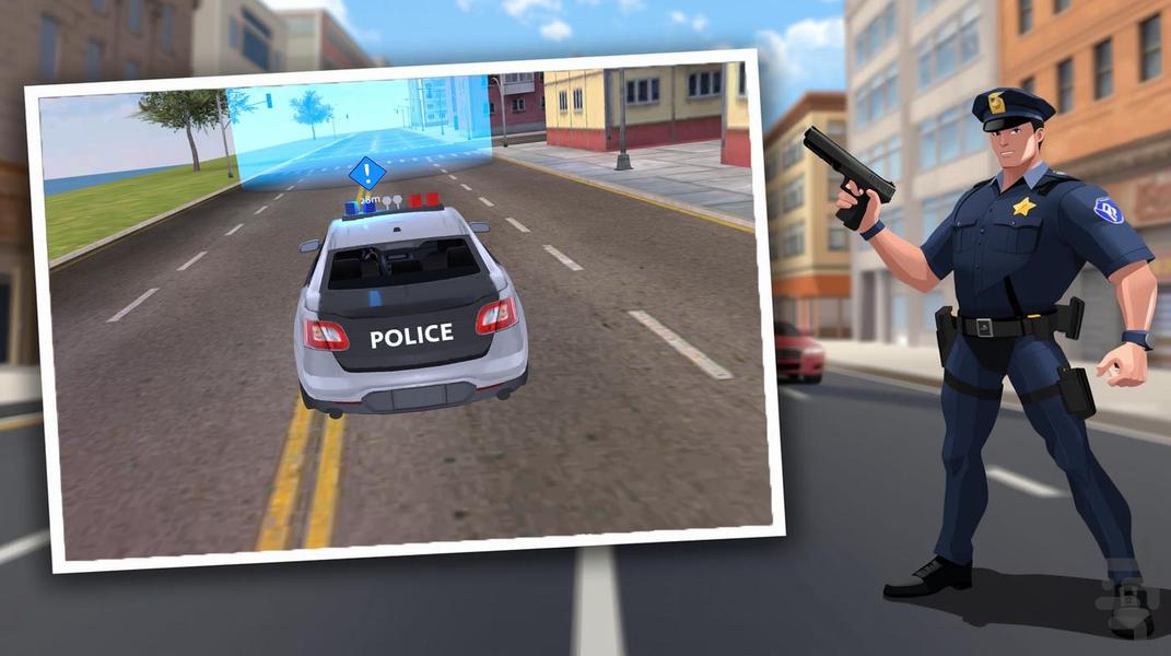 بازی دزد و پلیس | ماشین سواری - عکس بازی موبایلی اندروید