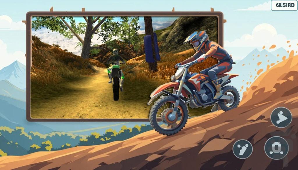 بازی جدید | موتور کراس - Gameplay image of android game