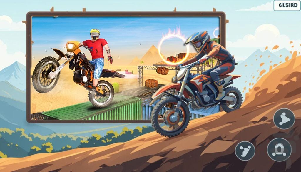 بازی جدید | موتور کراس - Gameplay image of android game