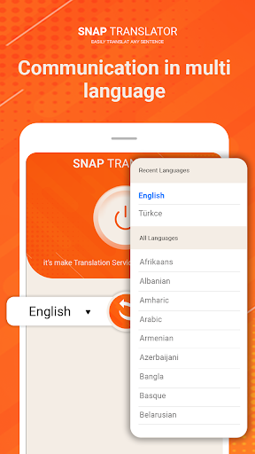 Snap Translator, Chat Translator for all languages - عکس برنامه موبایلی اندروید
