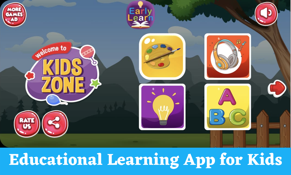 Early Learning App For Kids - Image screenshot of android app