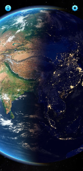 EARTH. Animated wallpaper. - عکس برنامه موبایلی اندروید