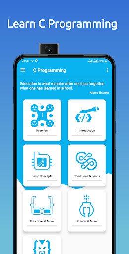 Learn C Programming - Image screenshot of android app