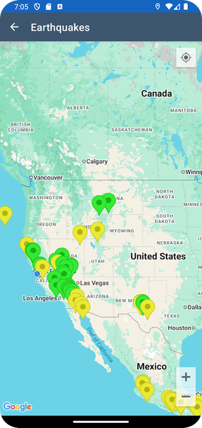 Earthquake Alerts & Tracker - عکس برنامه موبایلی اندروید