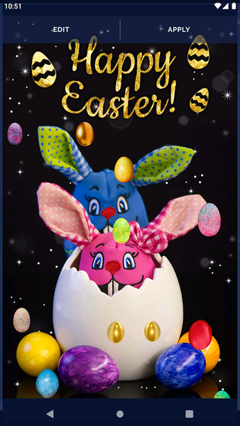 Easter Eggs Live Wallpaper - عکس برنامه موبایلی اندروید