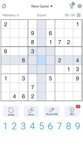 Sudoku - Classic Sudoku Puzzle - Gameplay image of android game