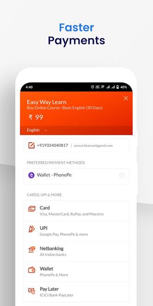 Easy Way Learn - عکس برنامه موبایلی اندروید