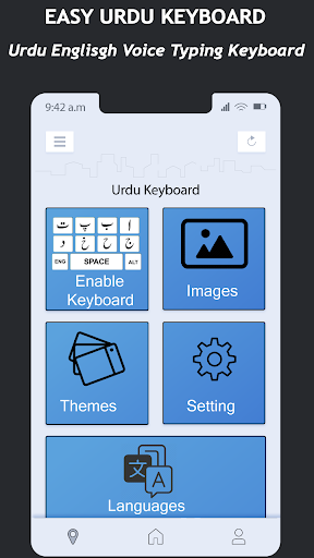 Urdu Keyboard Urdu Voice Keyboard اردو کی بورڈ2021 - Image screenshot of android app