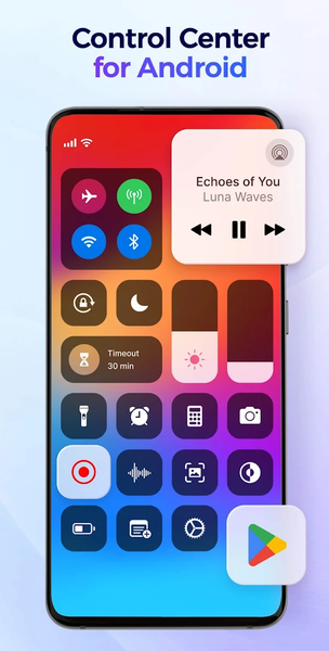 Control Center - Easy Panel - Image screenshot of android app