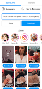 Story Saver for Instagram Video Downloader Instore - عکس برنامه موبایلی اندروید