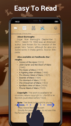 EBook Reader & ePub Books - Image screenshot of android app