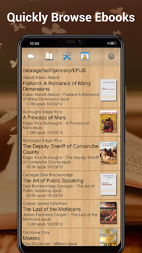 EBook Reader & ePub Books - Image screenshot of android app