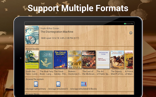 EBook Reader & ePub Books - Image screenshot of android app