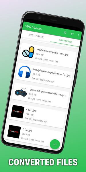 SVG Viewer: SVG to PNG - عکس برنامه موبایلی اندروید