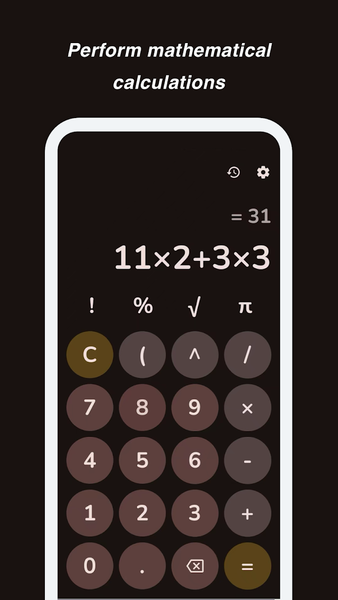 Easy Cute Calculator - عکس برنامه موبایلی اندروید
