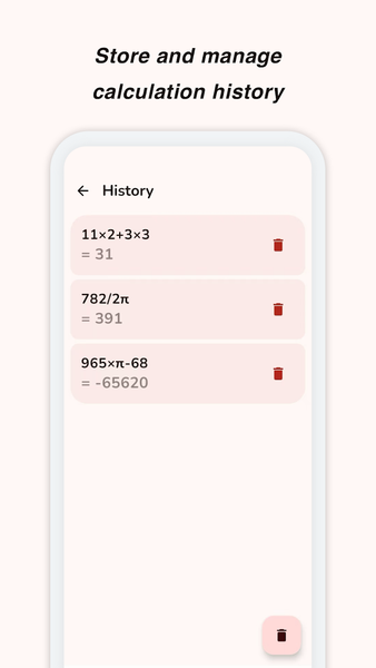 Easy Cute Calculator - Image screenshot of android app