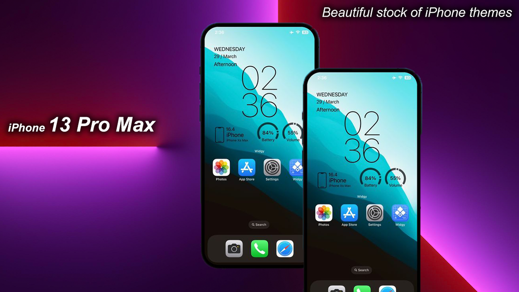 iPhone 13 Pro Max Launcher - عکس برنامه موبایلی اندروید