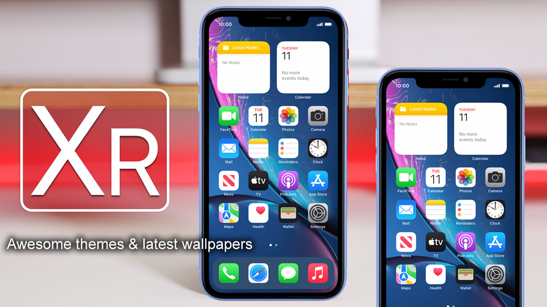 iPhone XR Wallpaper & Launcher - عکس برنامه موبایلی اندروید