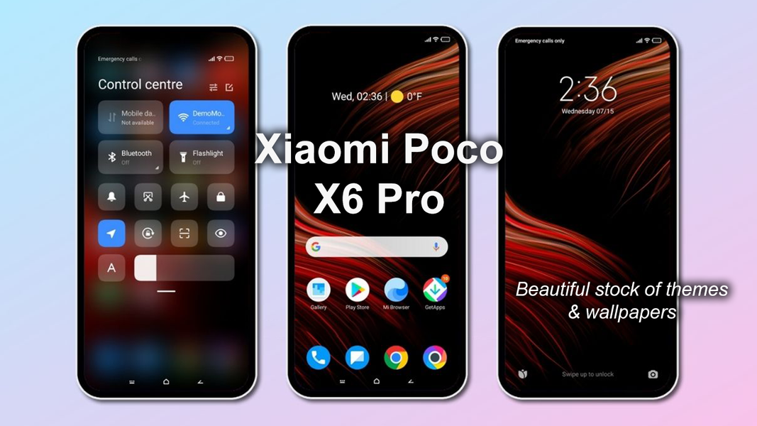 Xiaomi Poco X6 Pro Launcher - عکس برنامه موبایلی اندروید