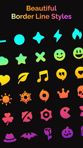 Edge Lighting - Border Color - عکس برنامه موبایلی اندروید