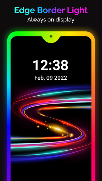 Edge Lighting - Border Color - Image screenshot of android app