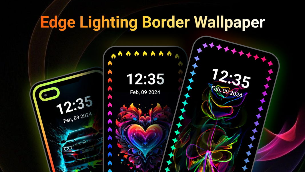 Edge Lighting & Live Wallpaper - Image screenshot of android app