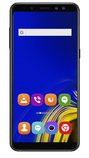 Theme - Launcher for galaxy A8 / Galaxy A8s - Image screenshot of android app