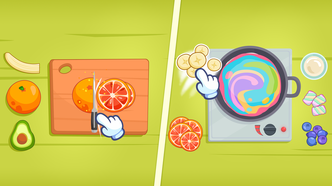Pizza Game: Kids Cooking Games - Gameplay image of android game
