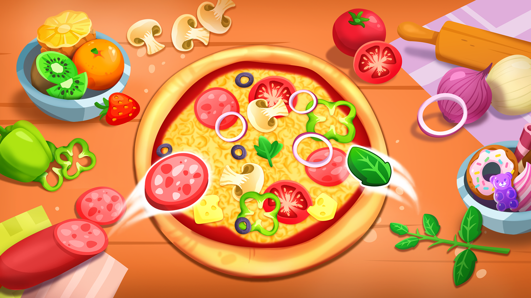 Pizza Game: Kids Cooking Games - عکس بازی موبایلی اندروید