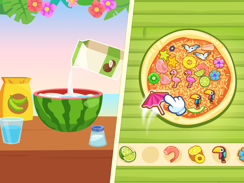 Pizza Game: Kids Cooking Games - Gameplay image of android game